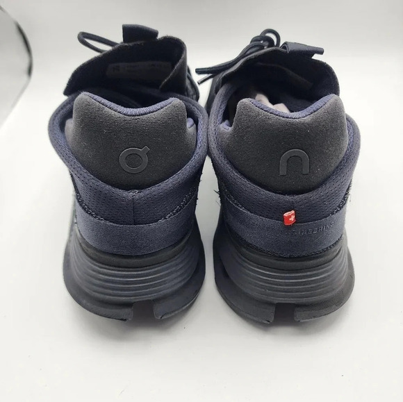 ON Cloudnova Men's Sneaker 11 in Black/Eclipse Gym Outdoors Running Athletic - Picture 3 of 13